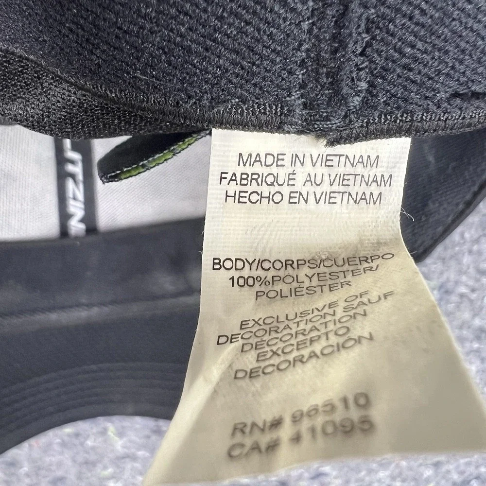 Under Armour Men's Baseball Cap L/XL Black Breathable Sports Casual Hat Used